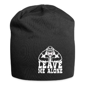 Bigfoot Leave Me Alone - Jersey Beanie - black - Front