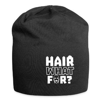 What Is It For Bald Head Humor - Jersey Beanie - black - Front