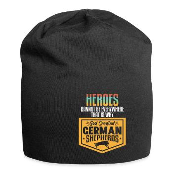 Heroes Not Everywhere German Shepherds - Jersey Beanie - black - Front