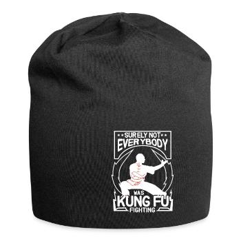 Not Everybody Was Doing Kung Fu - Jersey Beanie - black - Front