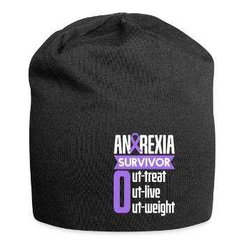 Being Thing Doesnt Define Who I Am - Jersey Beanie - black - Front