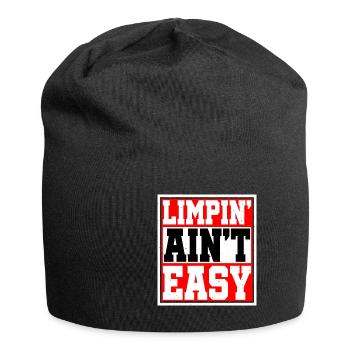 Limpin' Ain't Easy 14 - Jersey Beanie - black - Front