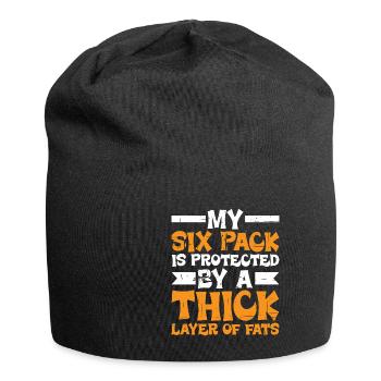 Mon pack de six est protégé par une épaisse couche de graisses2 - Bonnet en jersey - noir - Devant