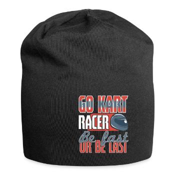 Its A Race Day Go Kart Racing - Jersey Beanie - black - Front