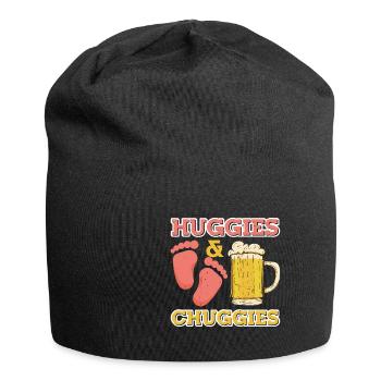 Huggies and Chuggies 17 - Jersey Beanie - black - Front