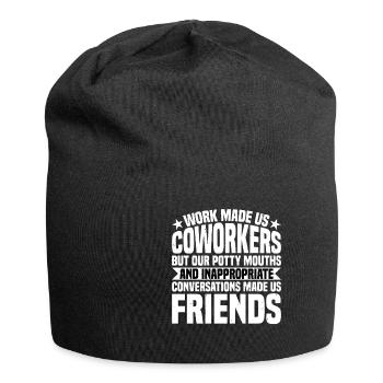 Our Inappropriate Conversations Made Us Friends 7 - Jersey Beanie - black - Front