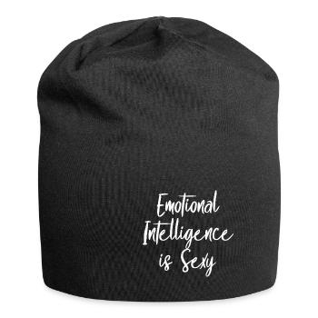 Emotional Intelligence Is Sexy 2 - Jersey Beanie - black - Front