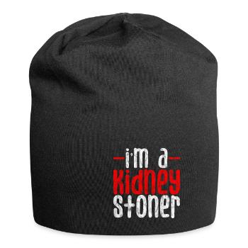 I'm A Kidney Stoner 3 - Jersey Beanie - black - Front