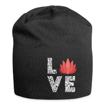 Massage Therapeut Welness Spa Massage Therapy - Jersey-Beanie - Schwarz - Vorne