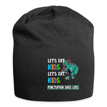 Grammatik Englischlehrer Englisch Sprache Lernen - Jersey-Beanie - Schwarz - Vorne