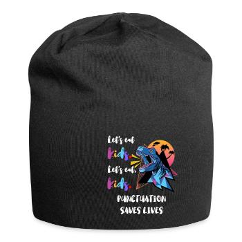 Grammatik Englischlehrer Englisch Sprache Lernen - Jersey-Beanie - Schwarz - Vorne