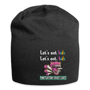 Grammatik Englischlehrer Englisch Sprache Lernen - Jersey-Beanie - Schwarz - Vorne