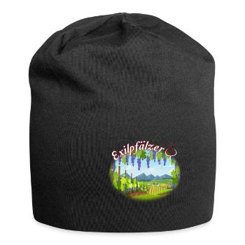 Lustiges Exilpfälzer Pälzer Pfälzer Pfalz Mundart - Jersey-Beanie - Schwarz - Vorne