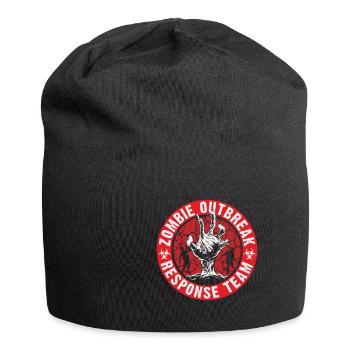 Zombie erupted Halloween Team - Jersey Beanie - black - Front