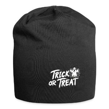 Trick Oder Treat Halloween - Jersey-Beanie - Schwarz - Vorne