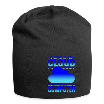 There Is No Cloud 9 - Jersey Beanie - black - Front