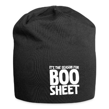 C’est la saison de Boo Sheet - Bonnet en jersey - noir - Devant
