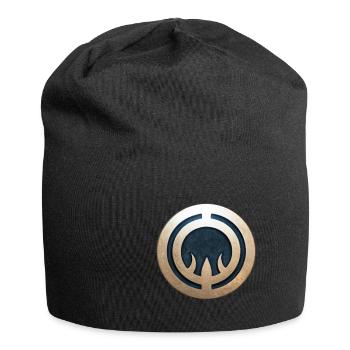 Médaille AI #2 - Bonnet en jersey - noir - Devant