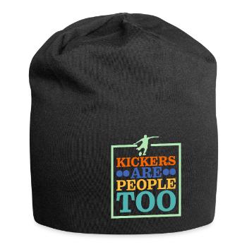 Kickers Are People Too 19 - Jersey Beanie - black - Front