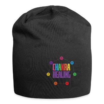 Chakra Healing Circle - Jersey Beanie - black - Front