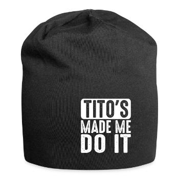 Tito m’a fait le faire 2 - Bonnet en jersey - noir - Devant