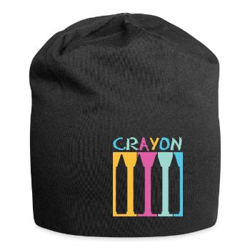 Crayon Vintage - Jersey Beanie - black - Front