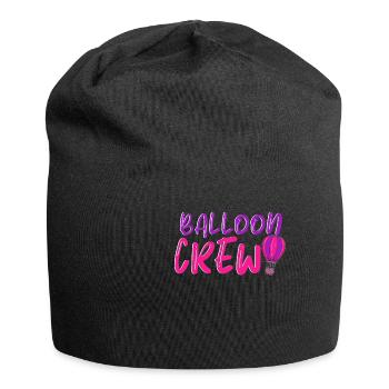 Balloon Crew Heißluftballon Fliegen Schwerelos - Jersey-Beanie - Schwarz - Vorne