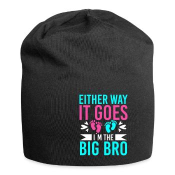 Quoi qu’il en soit, ça se passe dans la naissance du grand frère - Bonnet en jersey - noir - Devant