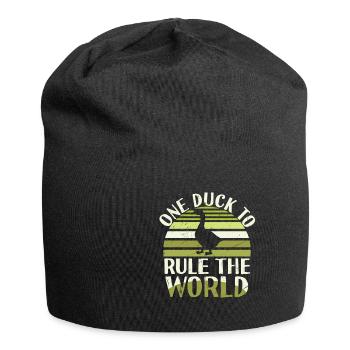 One Duck To Rule The World - Jersey Beanie - black - Front