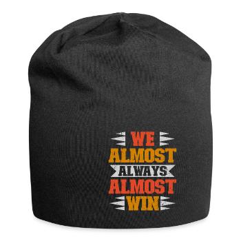 We Almost Always Almost Win Sport Team - Jersey Beanie - black - Front