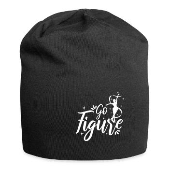 Go Figure Skating - Jersey Beanie - black - Front