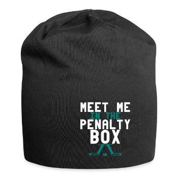 Meet Me In The Penalty Box 4 - Jersey-Beanie - Schwarz - Vorne