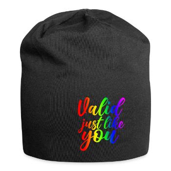 Valid Just Like You 4 - Jersey-Beanie - Schwarz - Vorne
