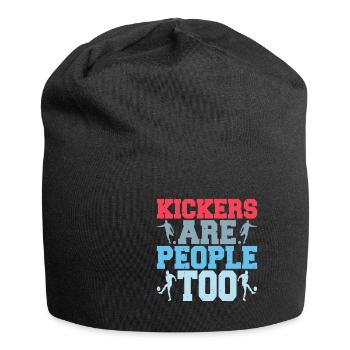 Kickers Are People Too 22 - Jersey Beanie - black - Front