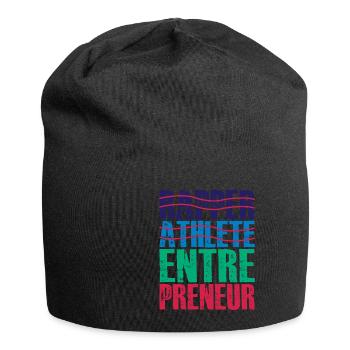 Rapper Athlete Entrepreneur 24 - Jersey-Beanie - Schwarz - Vorne