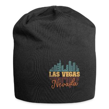 Las Vegas Nevada Desert City Party Gambling Trip - Bonnet en jersey - noir - Devant