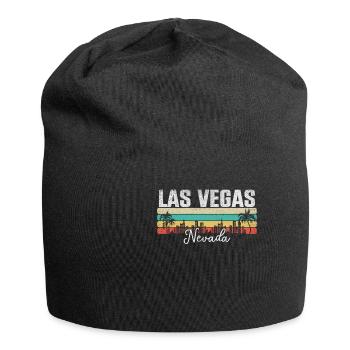 Las Vegas Nevada Desert City Party Gambling Trip - Bonnet en jersey - noir - Devant