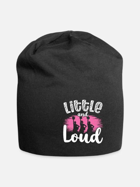 Petit et bruyant cheerleading gymnastique Sport - Bonnet en jersey - noir