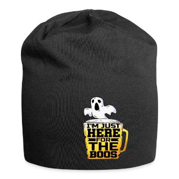 I'm Just Here For The Boos - Jersey Beanie - black - Front