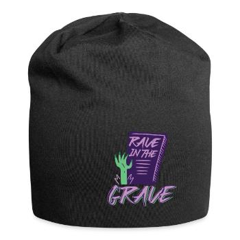 Rave In The Grave Zombie Party - Jersey Beanie - black - Front