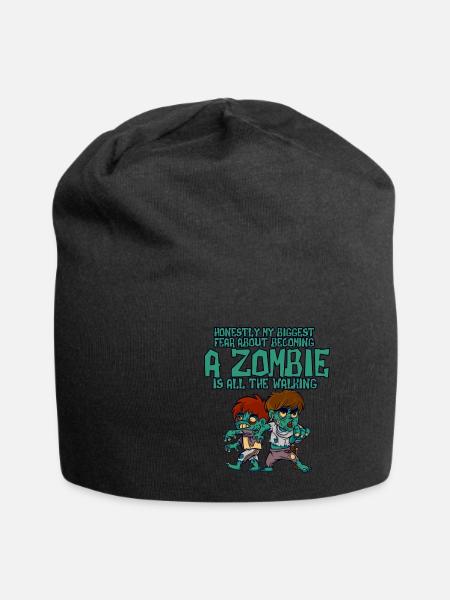 My Biggest Fear About Becoming A Zombie 4 - Jersey Beanie - black