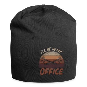 Ill Be In My Office Atelier Outilleur Mécanicien - Bonnet en jersey - noir - Devant