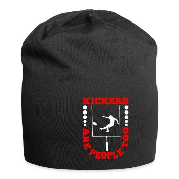 Kickers Are People Too 27 - Jersey Beanie - black - Front