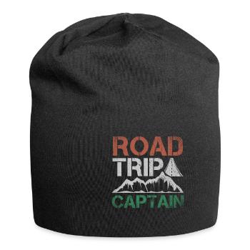 Road Trip Captain Leisure Adventure Excursion - Jersey Beanie - black - Front