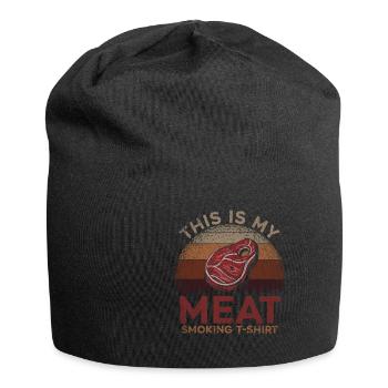 This Is My Meat Smoking Barbecue - Jersey Beanie - black - Front