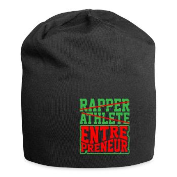 Rapper Athlete Entrepreneur 28 - Jersey Beanie - black - Front
