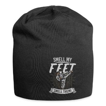 Smell My Feet Smell Them Kampf Kampfsport Training - Jersey-Beanie - Schwarz - Vorne