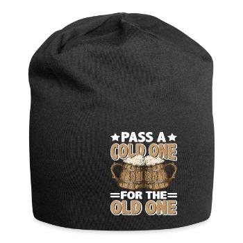 Pass A Cold One For The Old One - Jersey-Beanie - Schwarz - Vorne