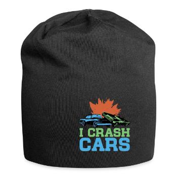 I Crash Cars 6 - Jersey-Beanie - Schwarz - Vorne