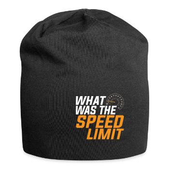 What Was The Speed Limit 5 - Jersey-Beanie - Schwarz - Vorne